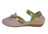 Girl's Colorful Shiny Buckled Ballerina flat Shoes - craze-trade-limited