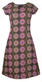 mandala print summer dress- TATTOPANI