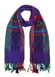 Soft, Warm and Colourful Shawl Scarf Wrap - craze-trade-limited