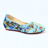 Floral Pattern Girl's Colorful Slip-On Ballerina flat Shoes - TATTOPANI Fashion