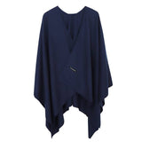 2020 New Fashion Cashmere Winter Women Poncho Scarves Women Solid Shawl Cape Foulard Femme Pashmina Female Bufanda Mujer Sjaal
